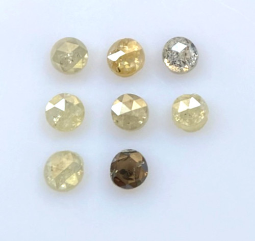 Diamant naturel taille rose - naturel,