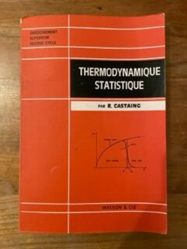 Thermodynamique statistique - , |