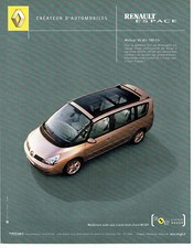 Publicité Advertising 088  2003   Renault  Espace V6 dci 180cv