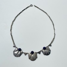ANCIEN Collier Argent Art