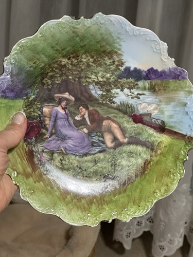 Ancienne assiette décorative