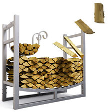 Métal Étagère à bûches