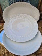 3 Plats De Service Porcelaine