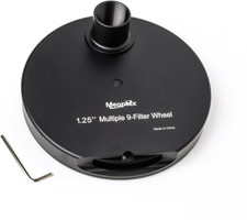 1.25" Multiple 9-Position Filter Wheel for Telescope
