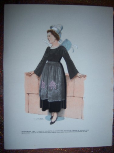 Bretagne costume breton - bretagne,