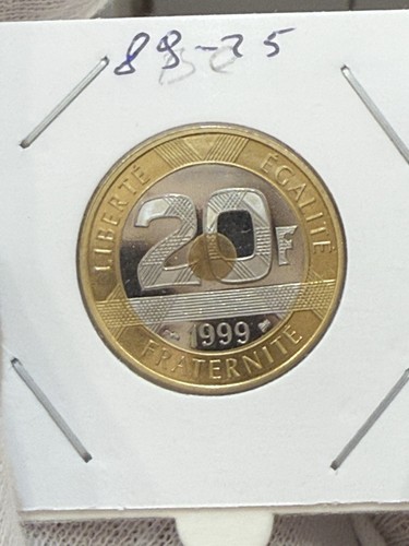 Francs genie 1999 be - francs,