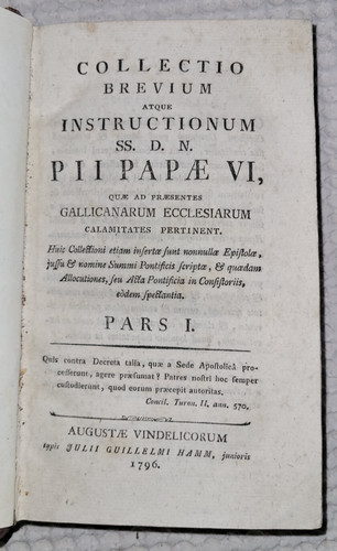 Très rare livre latin - très, en