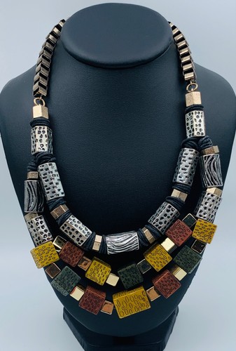 Collier fantaisie zara rangs - collier,