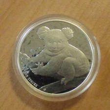 Australia 1 $ Koala 2009 silver 99.9% 1 oz silver coin within a capsule (argent)