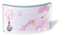 Cadre 23x13 cristal courbe - cristal,