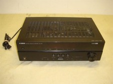 YAMAHA RXV-371BL HDMI HOME THEATER RECEIVER RXV-371 FOR PARTS/REPAIR -READ!
