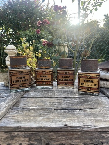 Pots pharmacie verre - a,