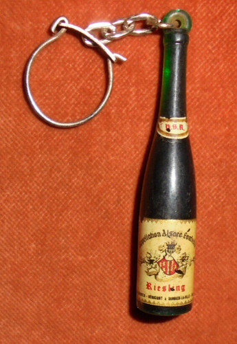 Nice keychain bottle wine