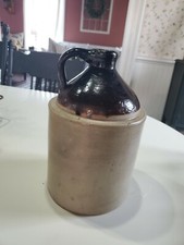 Antique 12"Stoneware Whiskey