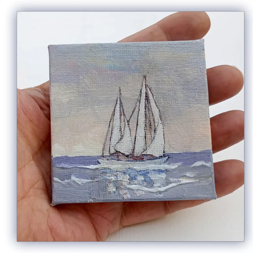 Tableau gréement acrylique - tableau,