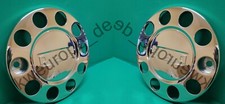 2 pièces cache roue poli