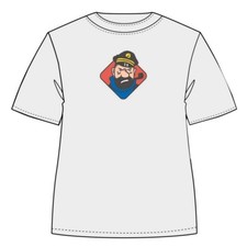Shirt tintin insultes du - t-shirt,