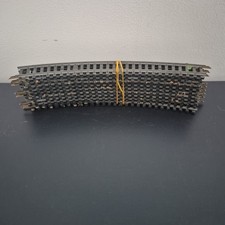 10x Jouef HO 870 Rails Train Voie Courbe Virage Vintage Modelisme Ferroviaire