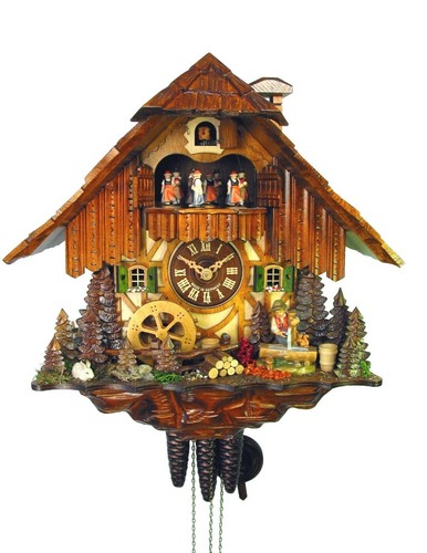 Horloge coucou bois - bois, avec
