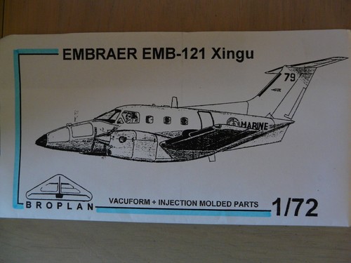 Maquette avion broplan - avion, 1/72