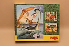 3 Puzzles HABA - Dinosaures - 12, 15 et 18 pièces, à partir de 3 ans