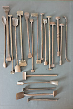 mouleur , sculpteur   Lot de 39 outils anciens