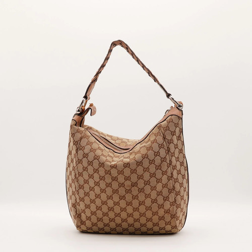 Sac gucci hobo bambou - bambou, toile