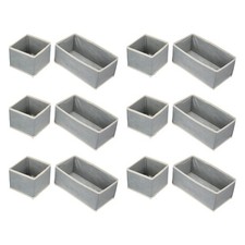  12 Pcs Boite De Rangement Pliante Organisateur Pliable Tiroir Placard