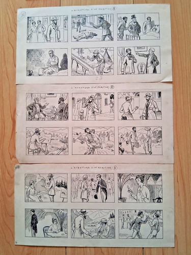 Série planches bd - planches,