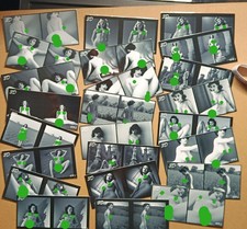 24 cartes Pin-up  Stéréoscopiques  , Stereoviews , 3D , Relief , 12,5 x 6cm