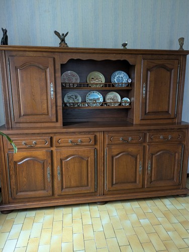 Buffet vaisselier chêne - buffet,