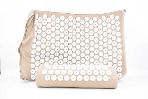 Acupressure mat gray white - mat,