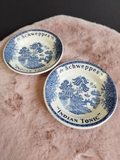 Pub Schweppes  2 coupelles