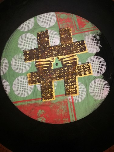Peinture sur disque - peinture,