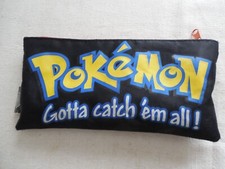 TROUSSE ECOLIER POKEMON 2001 RARE VERSION PORTUGAL