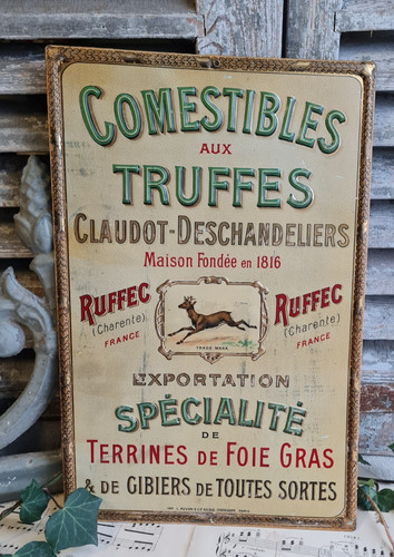 Ancienne publicite tole - ancienne,