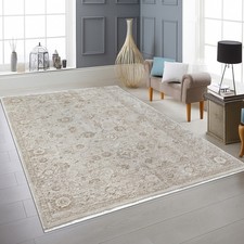 Tapis beige style vintage doux et facile d’entretien
