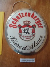 PLAQUE TOLE METAL BIERE SCHUTZENBERGER ALSACE BEER