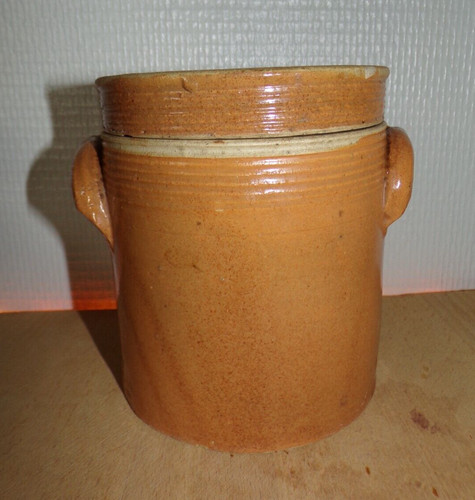 Ancien saloir pot graisse - à,