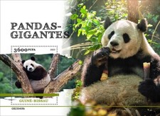 2024 05- GUINEA BISSAU - PANDAS         1V  complet set    MNH ** T
