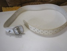 ANCIEN CEINTURON CEINTURE DE CEREMONIE DEFILE POLICE HENRI BRUN CLERMONT FERRAND