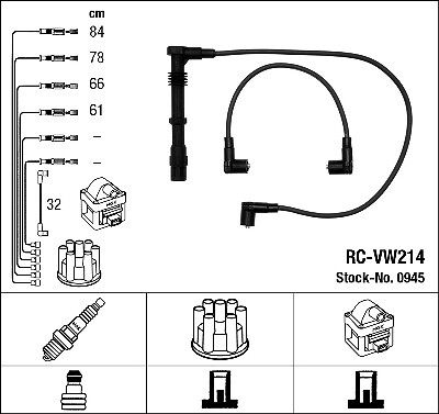 Ngk 0945 ignition - ignition, kit