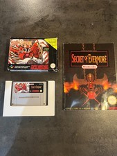 Secret of Evermore super nintendo très bon état avec livret