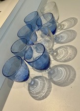Verres pied style biot 6 - biot,