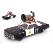 DODGE MONACO BLUESMOBILE LOOK A LIKE WITH SPEAKER 1974 1:18 Kk Scale Movie Nouve