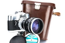 Voigtländer Ultramatic Sn.5587 W Zoomar 36-82mm Sn. 5653428 Boîtier Et Cap