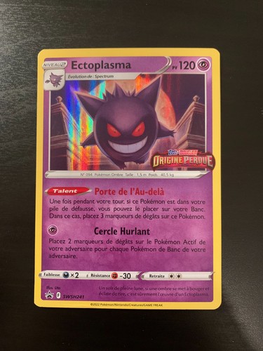 Carte pokémon ectoplasma - :,
