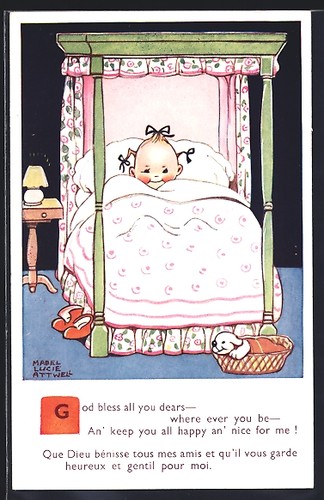 Carte postale artiste mabel - postale, d'artiste