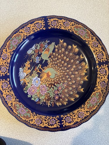 Assiette ancienne taous - ancienne,