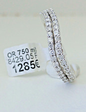 Alliance or blanc 18 carats